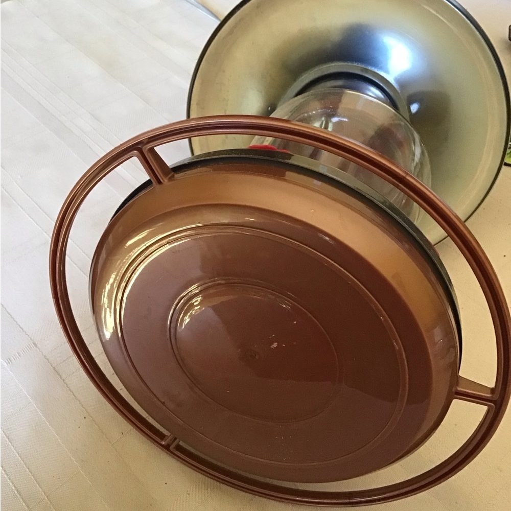 Copper and Red Glass Hummingbird Feeder New - Picture 5 of 5